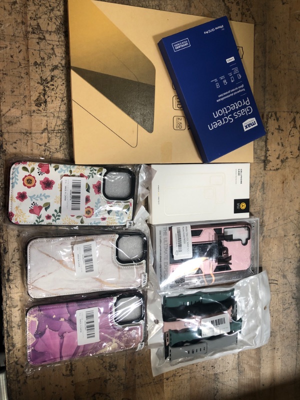 Photo 1 of BUNDLE OF PHONE ACCESSORIES 8 ITEMS 