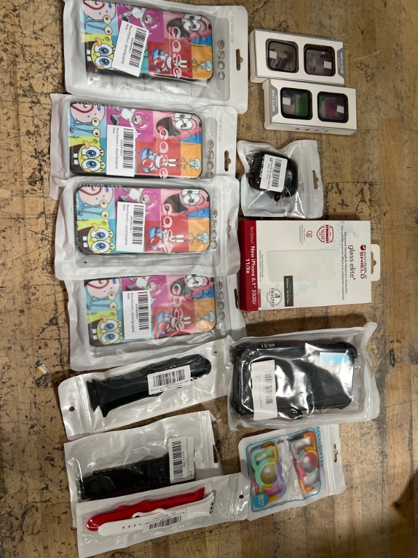 Photo 1 of  bundle of phone accessories apple samsung 13 items 
