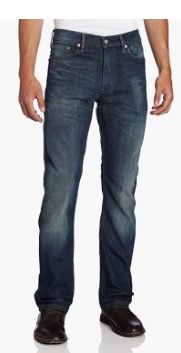 Photo 1 of Levi's Men's 513 Slim Straight Jean Cash Blue 36Wx34L 