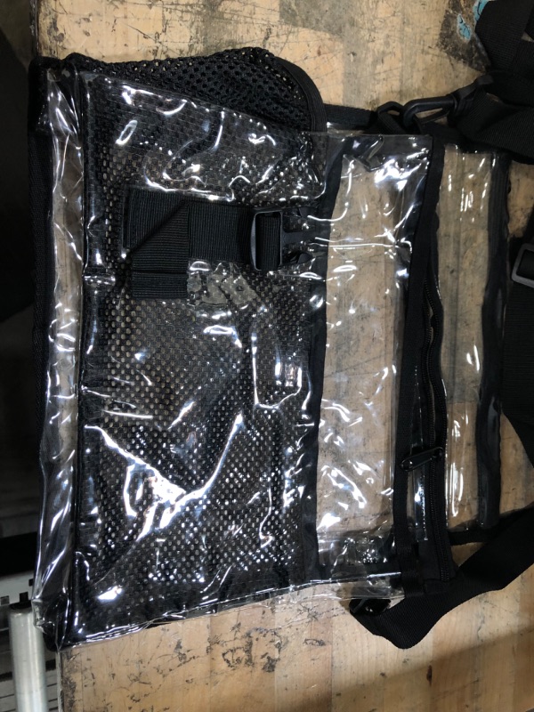 Photo 4 of ACMEME Clear Bag Stadium Approved Clear Purses for Women Stadium Clear Crossbody Bags with Inner Pocket