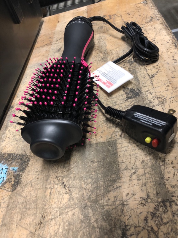 Photo 4 of Hair Dryer Brush Blow Dryer Brush 75mm Black/Pink