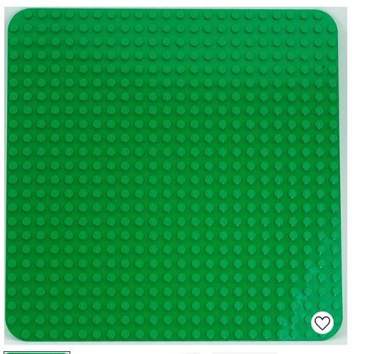 Photo 1 of Bundle of 5 
LEGO DUPLO Large Green Building Plate 2304