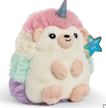 Photo 1 of FAO Schwarz Glow Brights Toy Plush LED with Sound Hedgicorn 15" Stuffed Animal