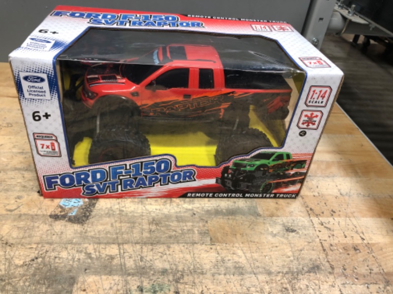 Photo 3 of Ford F-150 SVT Raptor 1:14 RC Monster Truck Red 