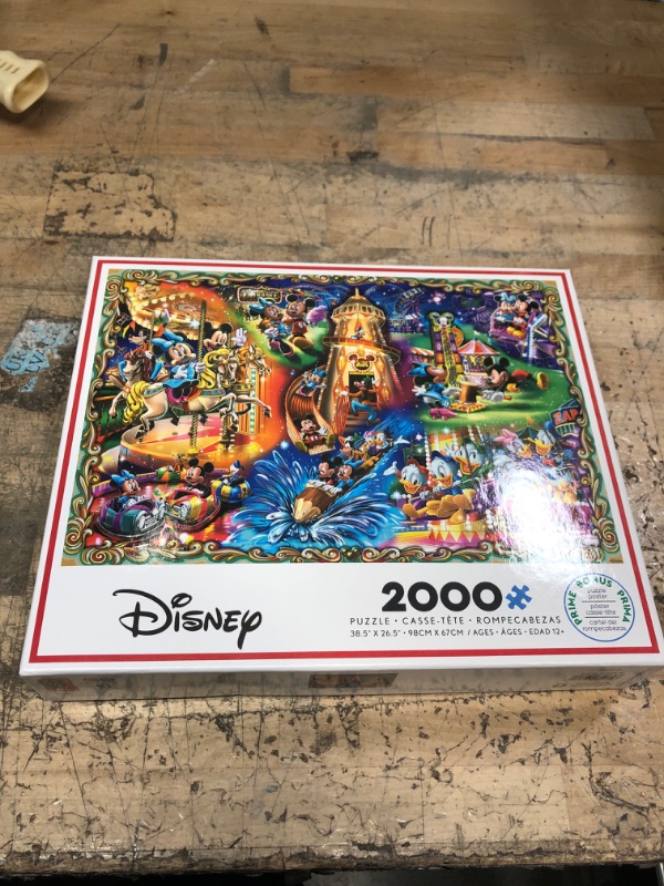 Photo 3 of Ceaco Disney Mickey Mouse & Friends Carnival Jigsaw Puzzle - 2000pc