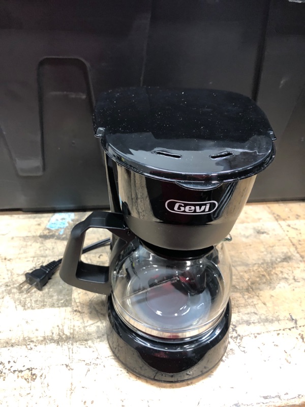 Photo 2 of Gevi 4 Cups Small Coffee Maker, Compact Coffee Machine with Reusable Filter