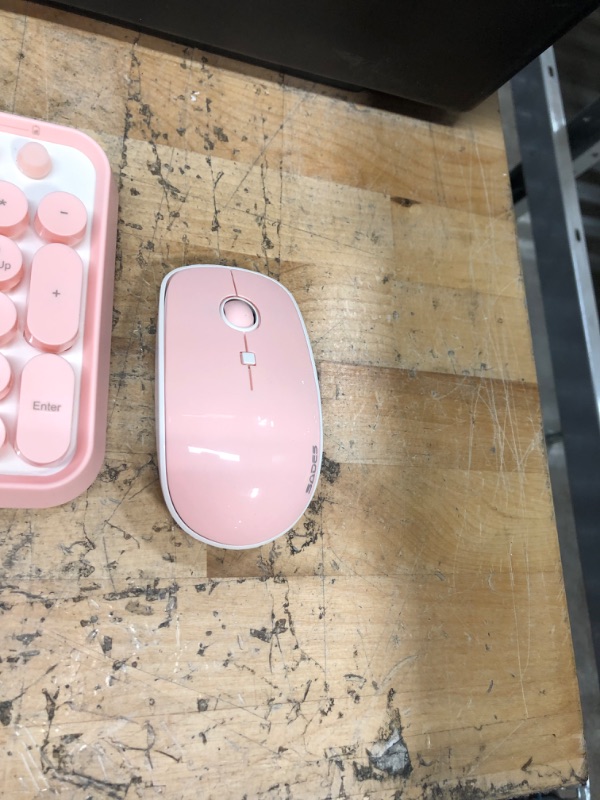 Photo 1 of SADES V2020 Wireless Keyboard and Mouse Combo, Pink