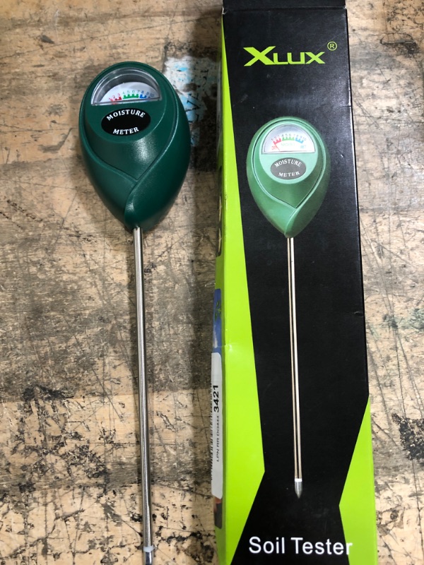 Photo 1 of SONKIR Soil pH Meter, MS02 3-in-1 Soil Moisture/Light/pH Tester Gardening Tool Kits for Plant Care, Great for Garden, Lawn, Farm, Indoor & Outdoor Use (Green)
