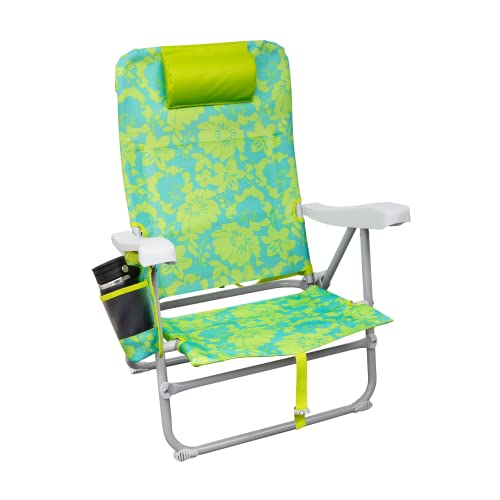 Photo 1 of 
Hurley Standard Backpack Beach Outdoor Chair, One Size, Acid Green
