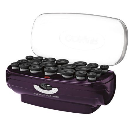 Photo 1 of INFINITIPRO By Conair Instant Heat Ceramic Flocked Rollers, Multi-Size, 20 Count
