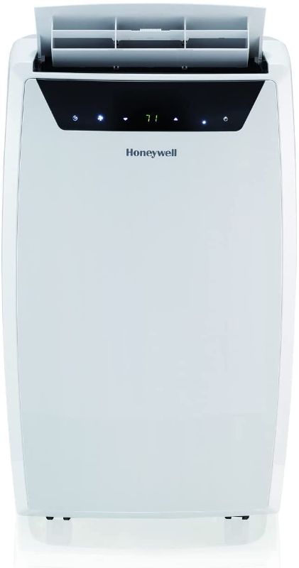 Photo 1 of Honeywell Classic Portable Air Conditioner with Dehumidifier & Fan, Cools Rooms Up to 700 Sq. Ft. with Drain Pan & Insulation Tape, MN4CFSWW9 (White), 29.400
