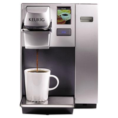 Photo 1 of Keurig K155 Office Pro Commercial Coffee Maker, Single Serve K-Cup Pod Coffee Brewer, Silver, Extra Large 90 Oz. Water Reservoir
