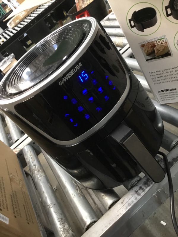 Photo 2 of GoWISE GW22956 7-Quart Electric Air Fryer with Dehydrator and Stackable Racks
