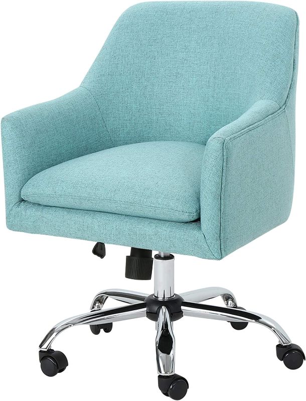 Photo 1 of Christopher Knight Home 305756 Morgan Home Office Chair, Blue
