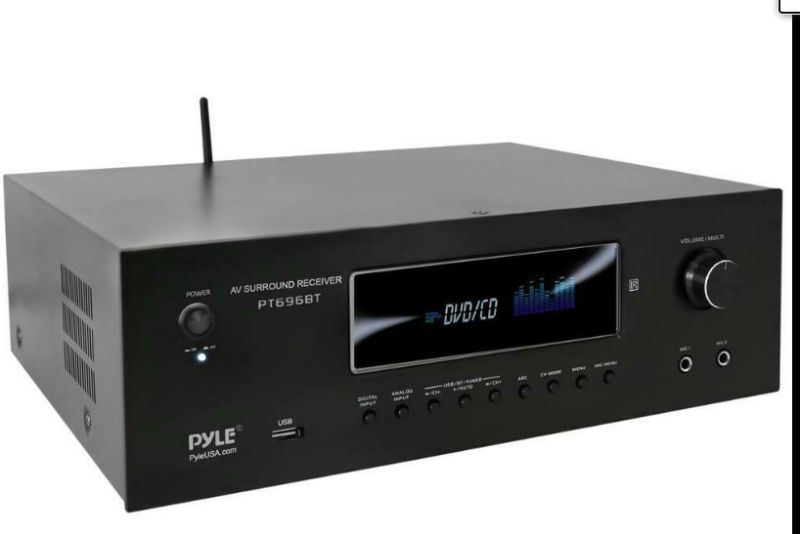 Photo 1 of Pyle Wireless BT Streaming Home Theater Receiver-1000 Watt MAX, 5.2 Channel,
