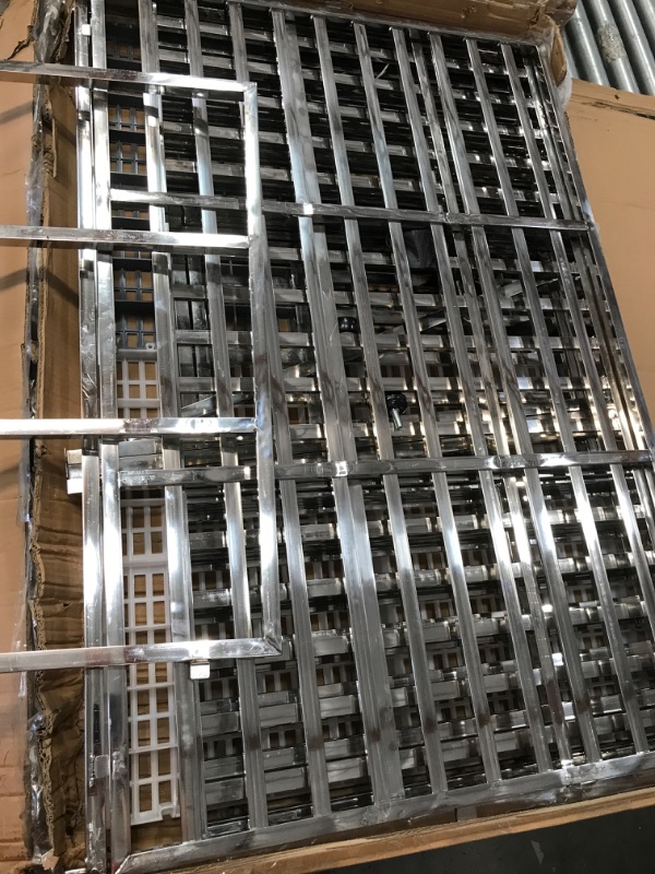 Photo 1 of **MISSING HARDWARE* MINOR WARE* Confote Heavy Duty Stainless Steel & Metal Dog Cage Kennel Crate and Playpen for Training Small/Medium/Large Dog Indoor Outdoor with Double Doors &...
