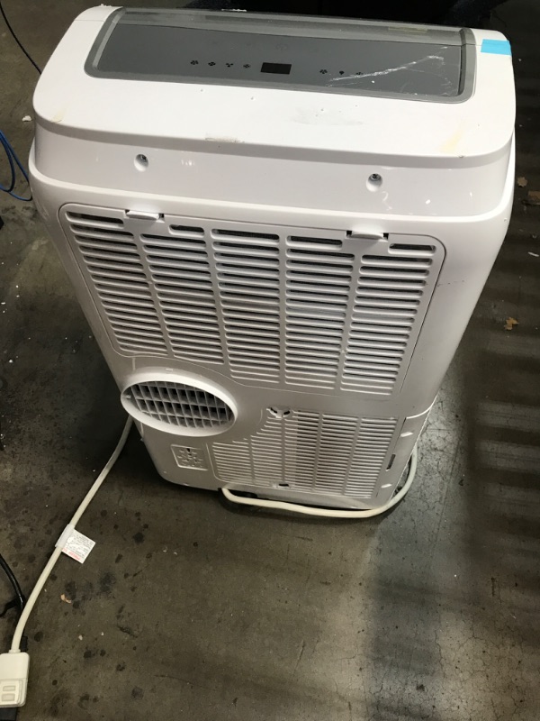 Photo 4 of **Doesnt Function* MISSING PARTS*BLACK+DECKER BPACT12WT Large Spaces Portable Air Conditioner, 12,000 BTU, White
