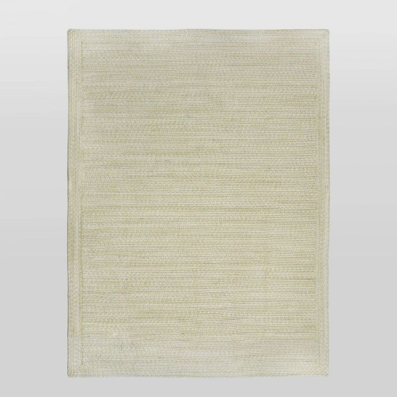 Photo 1 of 9' X 12' Woven Outdoor Rug Natural - Project 62™
