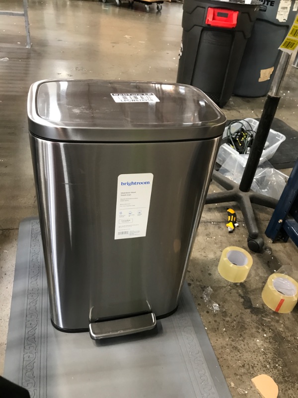 Photo 1 of 45L Rectangular Step Trash Can - Brightroom™
