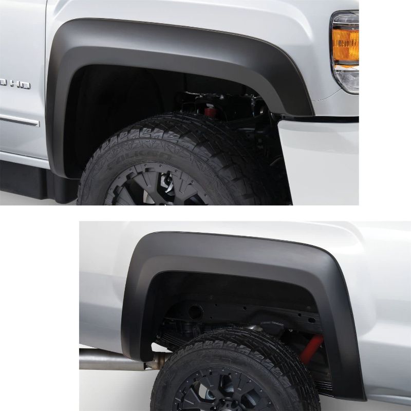 Photo 1 of Bushwacker 40966-02 Extend-A-Fender Fender Flares 4pc. Set fits 2015-2019 GMC Sierra 2500HD & 3500HD (Excludes Dually)
