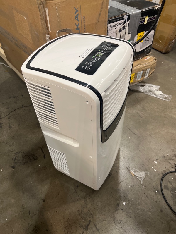 Photo 4 of Honeywell White/Black MO08CESWK6 9,100 (ASHRAE)/6,100 BTU (SACC) Portable Air Conditioner, 400 Sq. Ft
