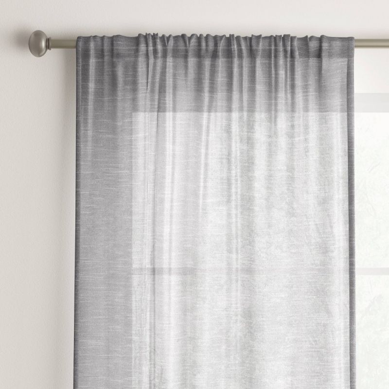 Photo 1 of 2pk 42"x84" Light Filtering Window Curtain Panels - Room Essentials™
