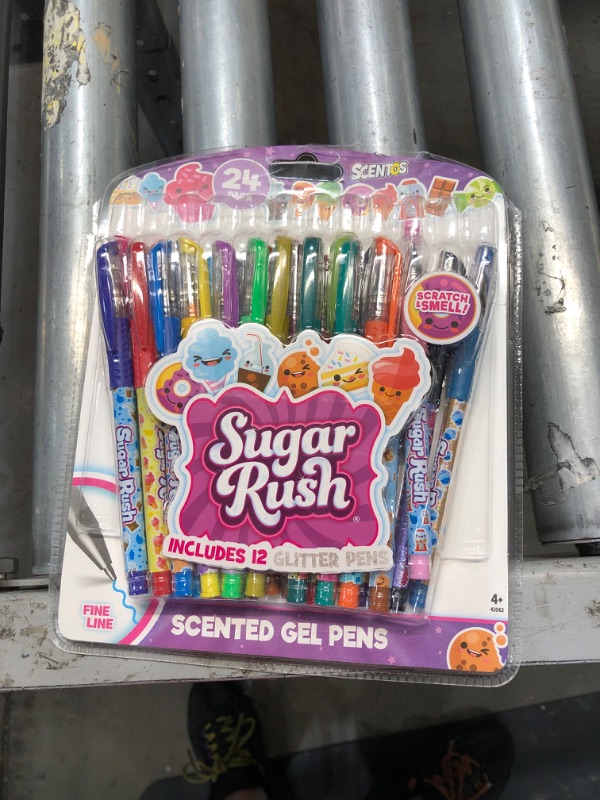Photo 1 of Girls Sugar Rush Candy Scented Gel Pens
