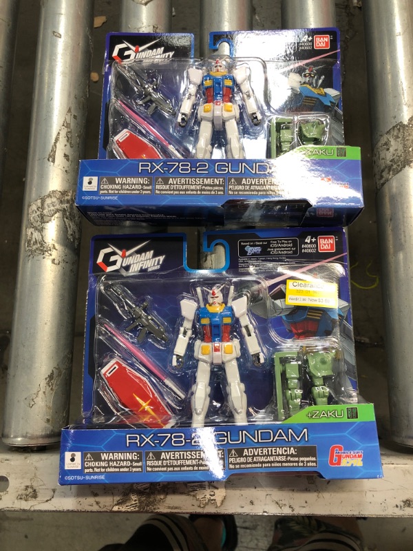 Photo 2 of 2 PACK Bandai Gundam RX-78-2 Infinity 4.5-in Action Figure | Bandai | GameStop
