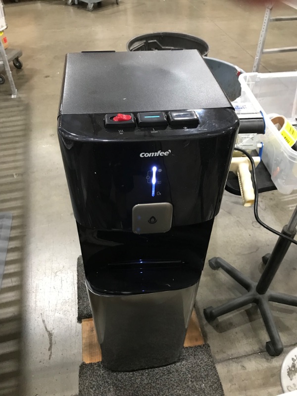 Photo 4 of -needs cleaning!!!
Comfee Bottom Loading Water Dispenser Express Cooling Water Cooler with Cold, Hot & Room 3-Temps, O-Zone Self-Cleaning, Anti-Microbial Coating, Stainl
