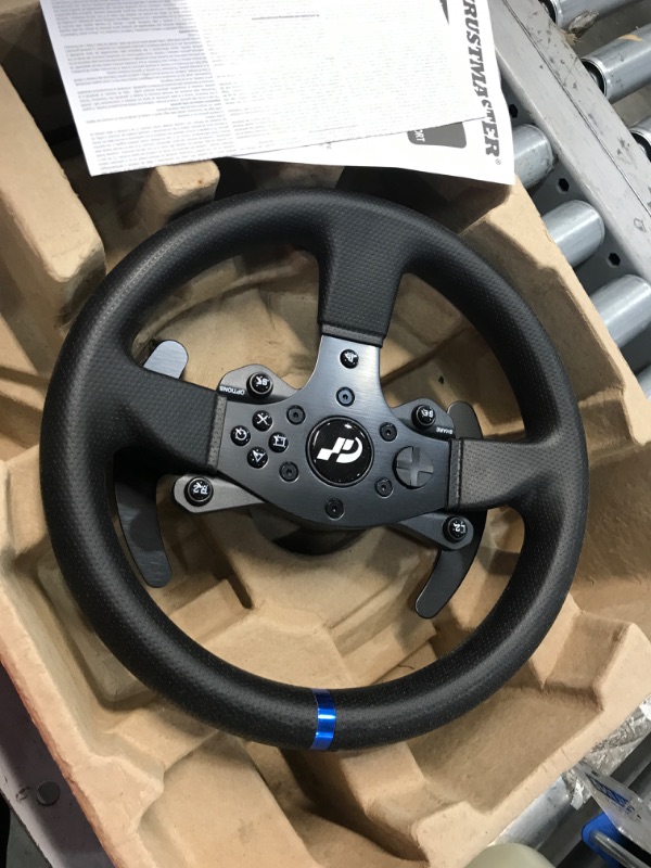 Photo 2 of (NEEDS REPAIR) Thrustmaster T300 RS - Gran Turismo Edition Racing Wheel (PS5,PS4,PC)

