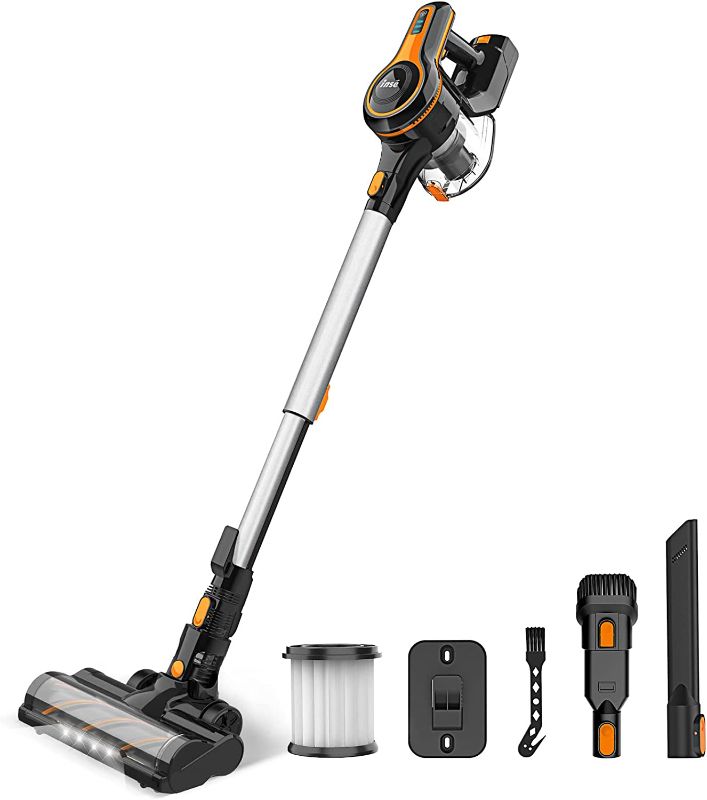 Photo 1 of *** PARTS ONLY *** *** NONFUNCTIONAL***
INSE Cordless Vacuum Cleaner, 23Kpa Strong Suction Stick Vacuum