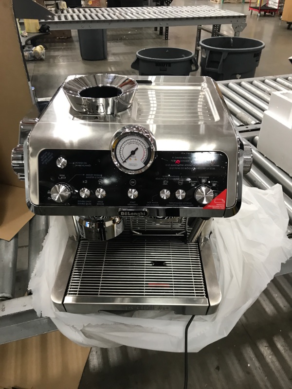 Photo 2 of **PARTS ONLY**De'Longhi La Specialista Espresso Machine with Sensor Grinder, Dual Heating System, Advanced Latte System & Hot Water Spout for Americano Coffee or Tea, Stainless Steel, EC9335M
