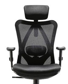 Photo 1 of *** PARTS ONLY ***
Ergonomic Office Chair, Mesh Computer Desk Chair