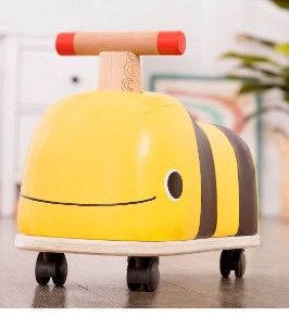 Photo 1 of B. toys Wooden Bee Ride-On - Boom Buggy

