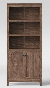 Photo 1 of 72" Carson 5 Shelf Bookcase with Doors - Threshold™

