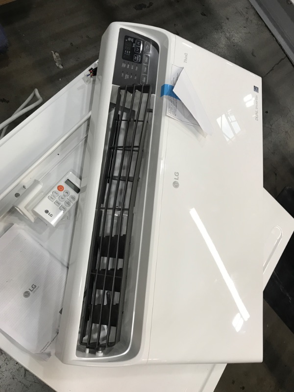 Photo 1 of LG 23,500 BTU DUAL Inverter Smart Window Air Conditioner, Cools 1,440 Sq. Ft., Ultra Quiet Operation, Up to 50% More Energy Savings, ENERGY STAR®, with LG ThinQ, Amazon Alexa & Hey Google, 230/208V
