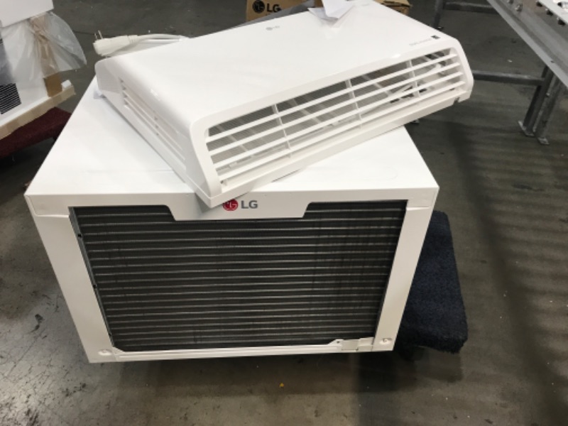 Photo 1 of LG 23,500 BTU DUAL Inverter Smart Window Air Conditioner, Cools 1,440 Sq. Ft., Ultra Quiet Operation, Up to 50% More Energy Savings, ENERGY STAR®, with LG ThinQ, Amazon Alexa & Hey Google, 230/208V
