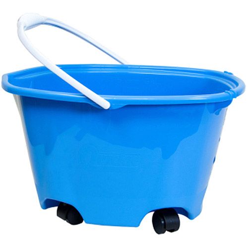 Photo 1 of **MISSING 2 WHEELS**
3674082 EZ-Glide Bucket on Wheels, 5 Gal Capacity, Plastic
