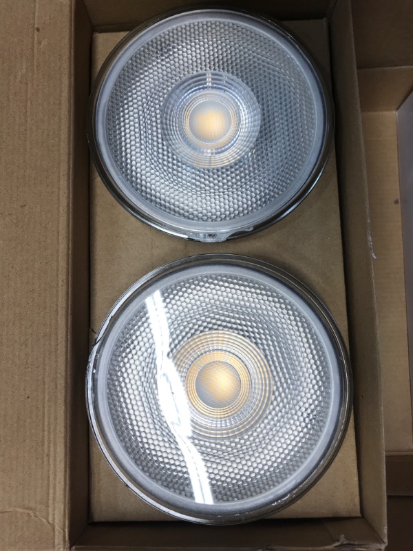 Photo 1 of 4 items 
Philips Lighting Co 470054 90W Equivalent Bright Classic Glass Par38 Indoor/Outdoor Led Light Bulb (2Pack), White (x4)