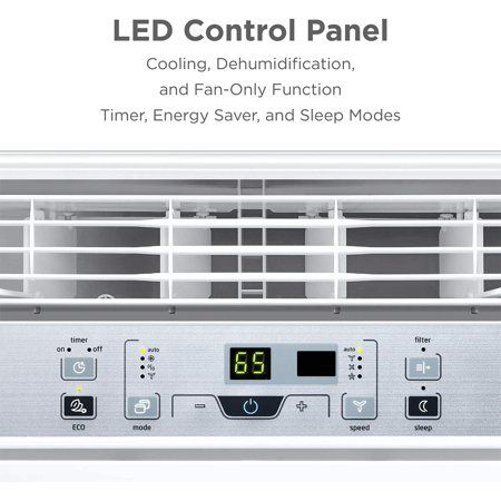 Photo 1 of (DOES NOT FUNCTION)Midea MAW12R1BWT 12,000 BTU 115V Window AC W/Remote
**DOES NOT BLOW OUT AIR GOOD, MAKES NOISE WHEN POWERED ON**
