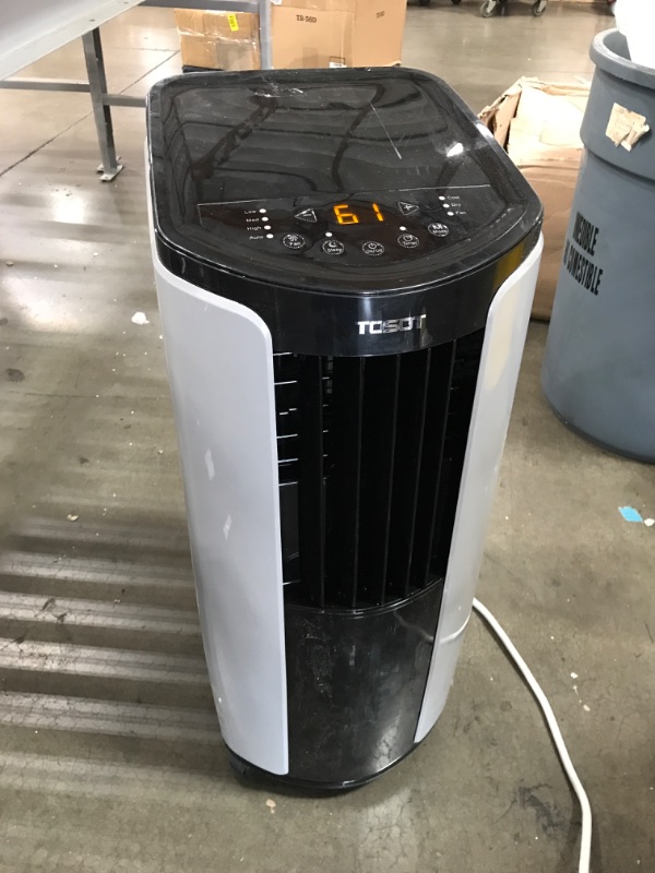 Photo 4 of MINOR DAMAGE, TOSOT 8,000 BTU(ASHRAE) 5,000 BTU (DOE) Portable Air Conditioner Quiet, Remote Control, Built-in Dehumidifier, Fan, Easy Window Installation Kit - Cool Rooms Up to 300 Square Feet
**BUSTED PEN FROM THE SIDE**
