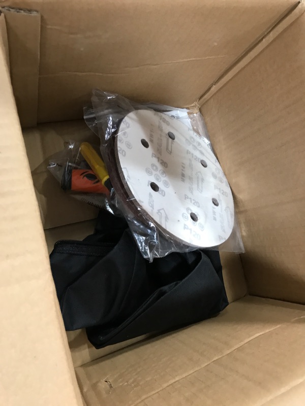 Photo 5 of Excited Work Drywall Sander,800W Electric Drywall Sander with Automatic Vacuum System and LED Light Variable with a Removable handle Carry Dust Collection Bag and 13 pcs Sanding Discs EWHT989D
