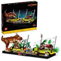 Photo 1 of INCOMPLETE!!!LEGO Jurassic Park T. rex Breakout 76956 Building Kit
**SET NOT COMPLETE, OPENED LEGO BAGS, LOOSE LEGOS, MISSING PIECES**

