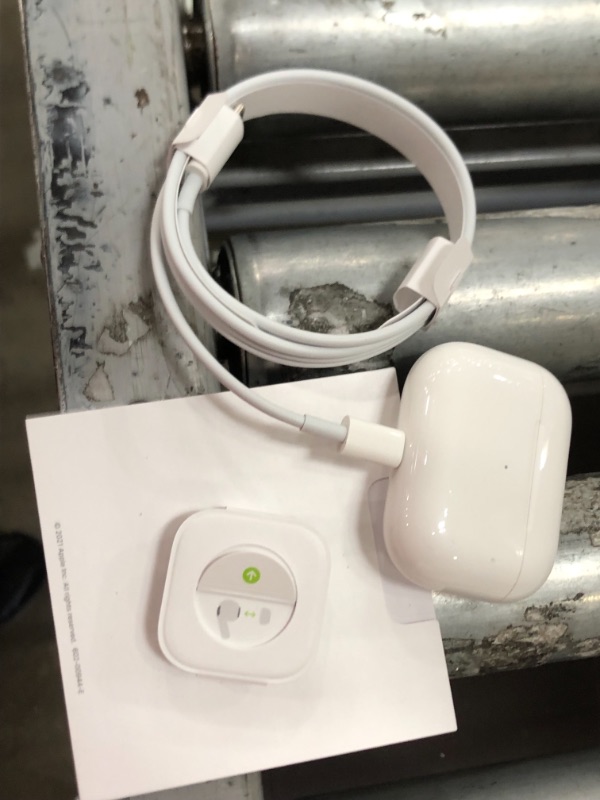 Photo 2 of Apple AirPods Pro with Magsafe Charging Case - White
