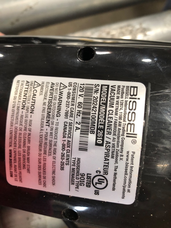 Photo 1 of BISSELL Featherweight PowerBrush Stick Vacuum, Gray
