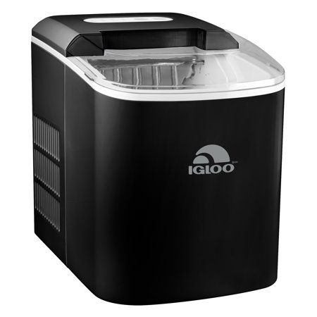 Photo 1 of *NONFUNCTIONAL* Igloo ICEB26 Automatic Portable Countertop Ice Maker Machine, Black
