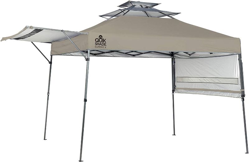 Photo 1 of *COLOR VARIES* Quik Shade Summit Instant Canopy with Adjustable Dual Half Awnings
