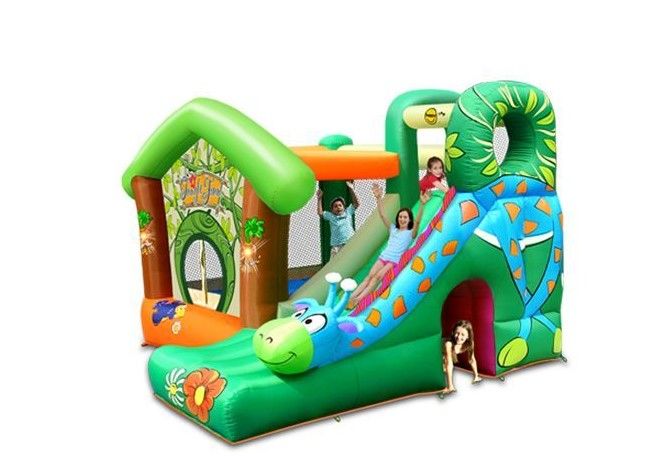 Photo 1 of Happy Hop Giraffe Jungle Fun Jumping Castle
