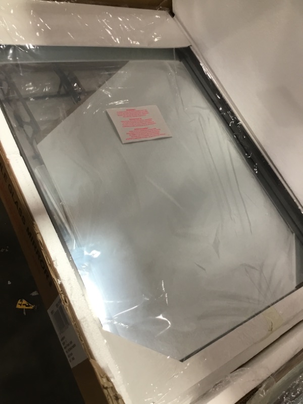 Photo 1 of 24" x 36" Rectangular Decorative Mirror with Rounded Corners - Threshold™ designed with Studio McGee


