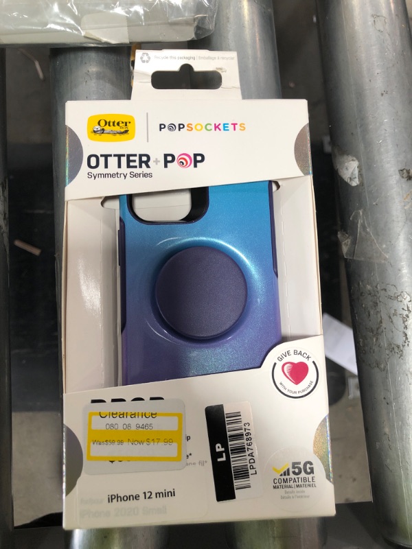 Photo 2 of OtterBox Apple iPhone 12 Mini Otter+Pop - Making Waves
